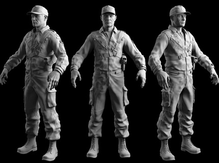 Character Modelling (Maya / Zbrush)