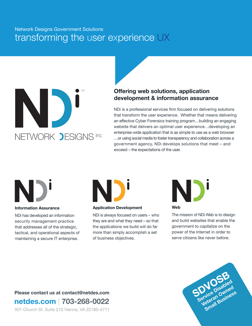 NDi Rebrand Sell Sheet