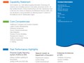 Arch Systems Inc. Sample Sell Sheet