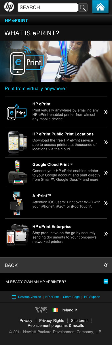 Mobile Website Version