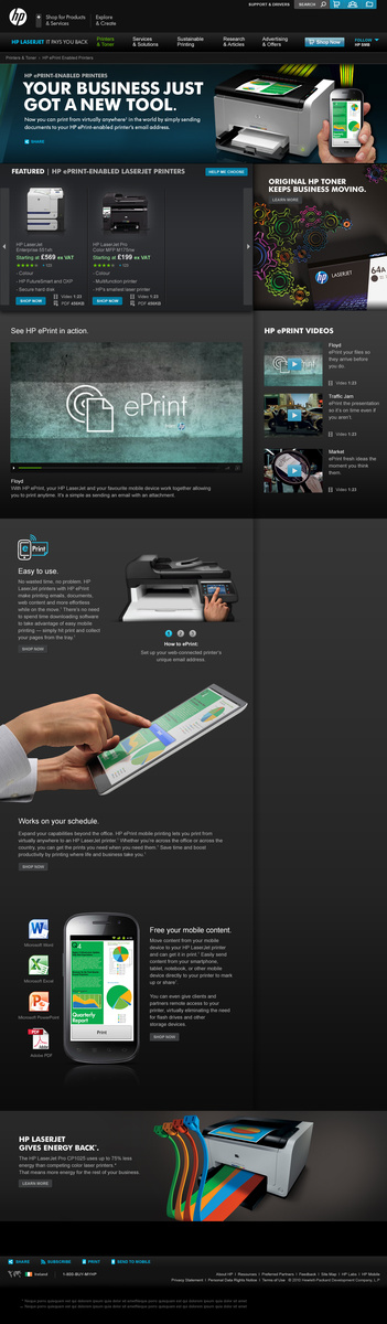 Desktop Website Version