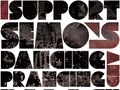 Support Poster and TShirt Design by James