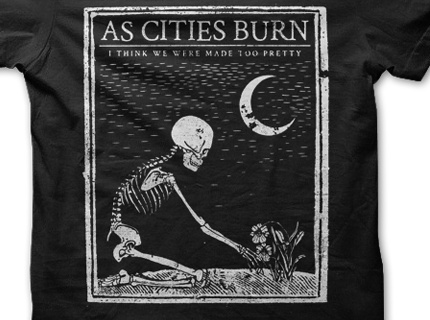 Approved tour merchandise for As Cities Burn