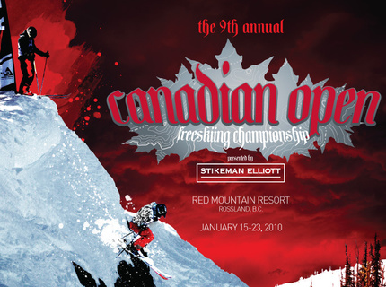 Print: Logo and Advertisement for the 2010 Canadian Open