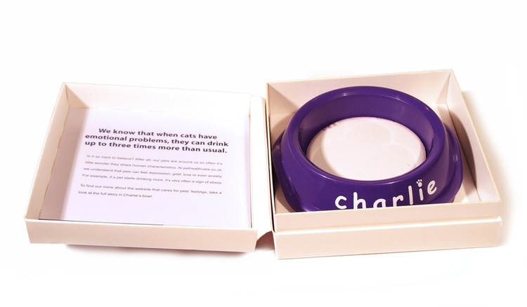 Pethealthcare.co.uk - Aquisition Mailer - Interior (Milk in bowl is foldout brochure)