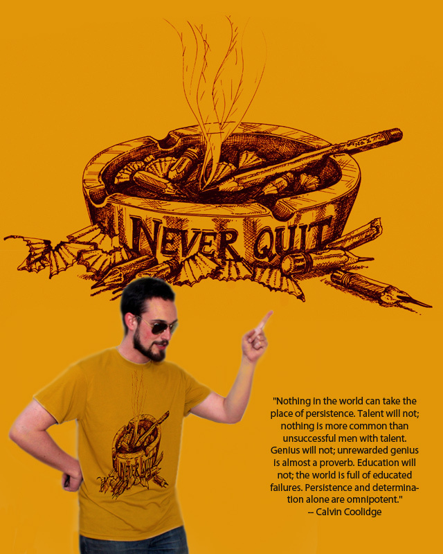 The Addiction Of Creativity - Hand Drawn Design