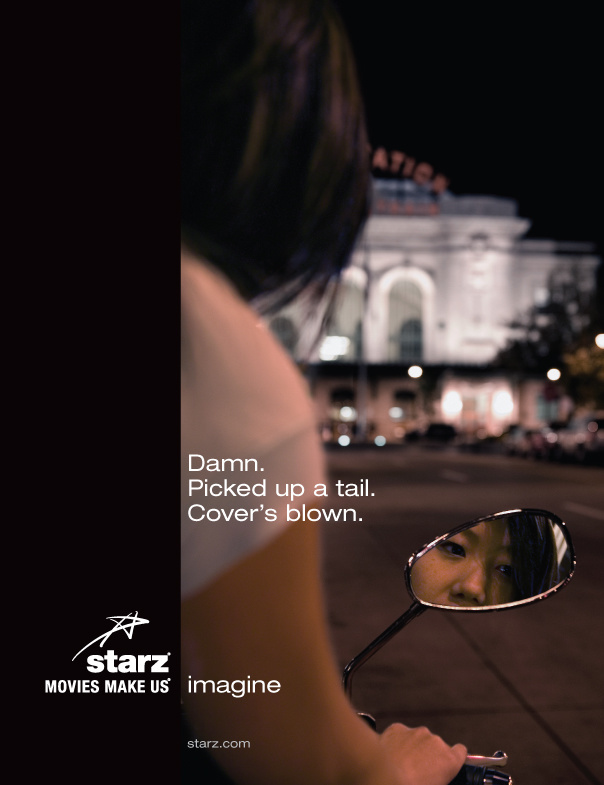 Starz Denver Film Festival Ad - Branding Campaign - Movies Make Us