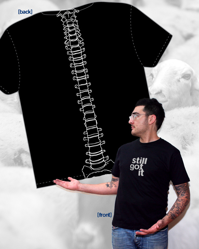 Still Got A Backbone - Hand Drawn Design