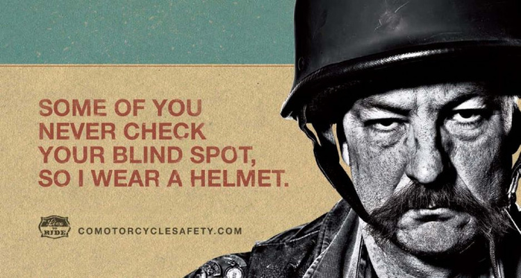CDOT Motorcycle Safety - Billboard - Writer/Creative Director