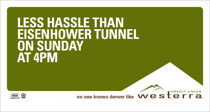 Westerra Credit Union Outdoor Campaign - Writer/Creative Director