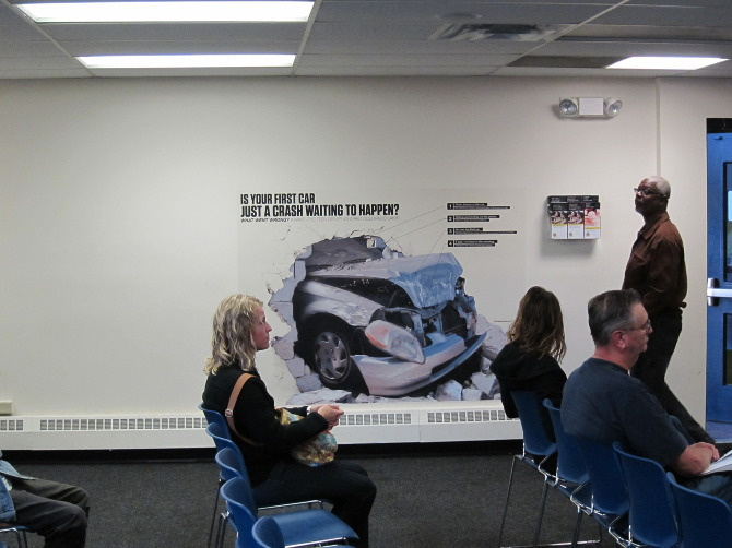 Wall decal in Colorado DMV- Writer/Creative Director