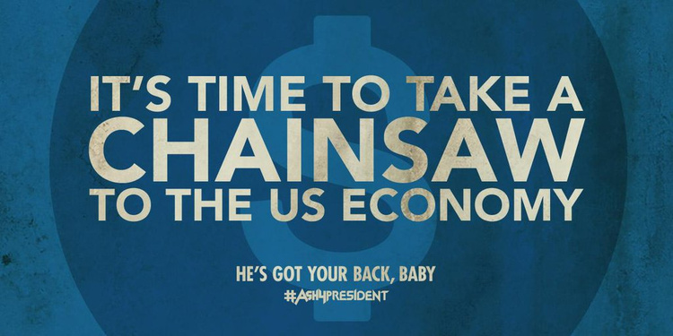Twitter campaign - Ash 4 President