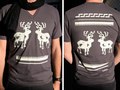 Cowichan buck print - adult unisex tshirt