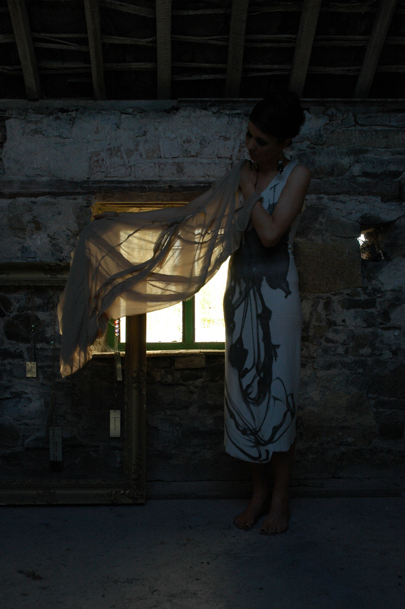 Spiral dress, slip