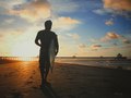 "Sunrise Surfer" 