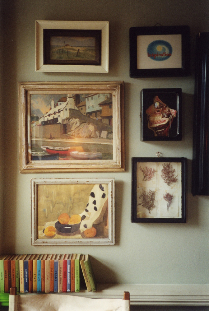 LONDON HOME of Stephen Male and clothing designer Jessica Ogden Interior design Stephen Male 1997
