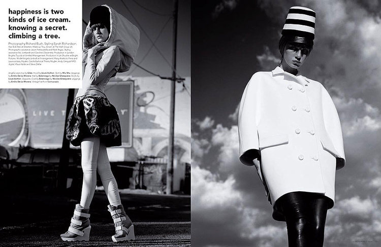 i-D Stephen Male Art Director 1983-1993 Consultant Art Director 2005-2008 Photographer Richard Bush