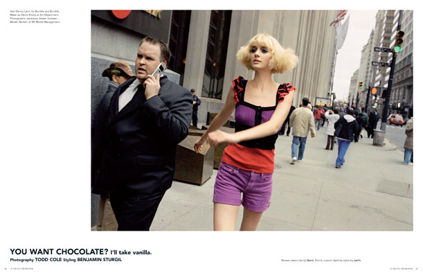 i-D Stephen Male Art Director 1983-1993 Consultant Art Director 2005-2008 Photographer Todd Cole