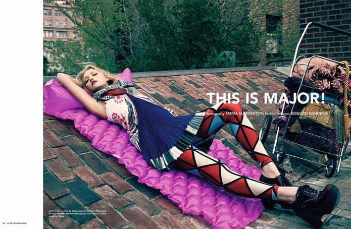i-D Stephen Male Art Director 1983-1993 Consultant Art Director 2005-2008 Photographer Emma Summerton