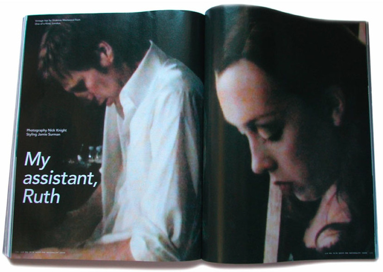i-D ANNIVERSARY ISSUE 2005 Stephen Male Art Director 1983-1993 Consultant Art Director 2005-2008 Guest Editor Nick Knight Photographer Nick Knight