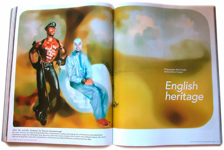 i-D ANNIVERSARY ISSUE 2005 Stephen Male Art Director 1983-1993 Consultant Art Director 2005-2008 Guest Editor Nick Knight Photographer Nick Knight