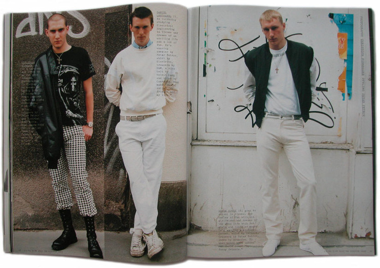 i-D ANNIVERSARY ISSUE 2005 Art Director 1983-1993 Consultant Art Director 2005-2008 Guest Editors Stephen Male & Simon Foxton