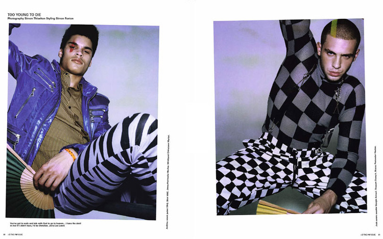 i-D Stephen Male Art Director 1983-1993 Consultant Art Director 2005-2008 Photographer Simon Thiselton