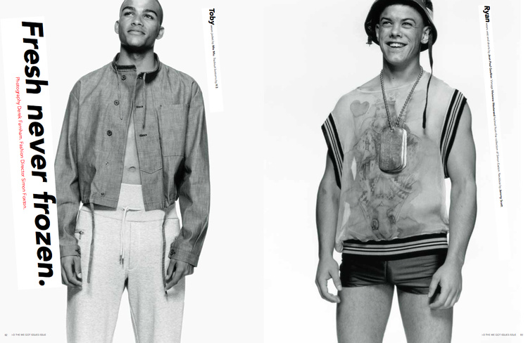i-D Stephen Male Art Director 1983-1993 Consultant Art Director 2005-2008