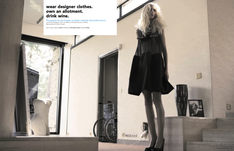 i-D Stephen Male Art Director 1983-1993 Consultant Art Director 2005-2008 Photographers Claudia Knoepfel & Stefan Indlekofer