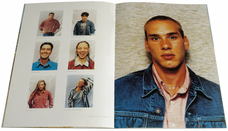 LEVI STRAUSS Art Director Stephen Male 1991 Photographer Donald Christie