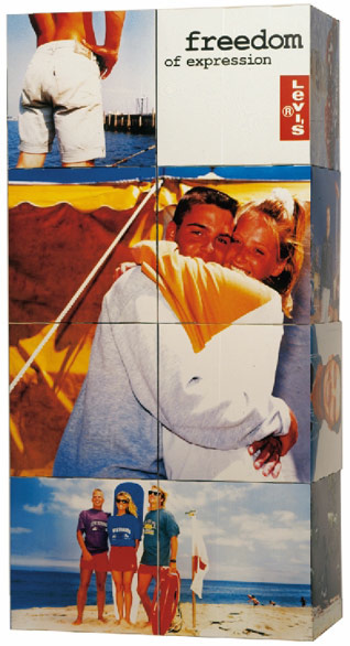 LEVI STRAUSS Art Director Stephen Male 1991 Photographer Donald Christie
