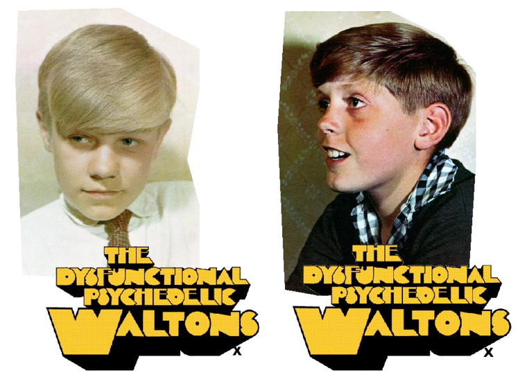 THE DYSFUNCTIONAL PSYCHEDELIC WALTONS All Over My Face Art Director Stephen Male 2000