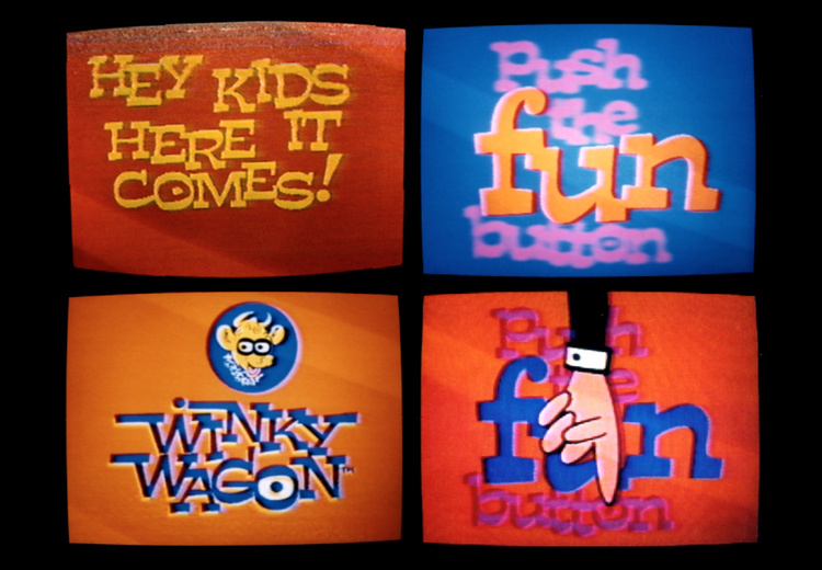 CHANNEL 4 Winky Wagon Art Directors Stephen Male and Neil Edwards (NICE) 1993