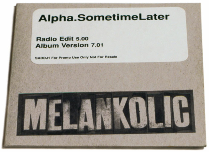 MELANKOLIC Massive Attack's record label Art Director Stephen Male 1995