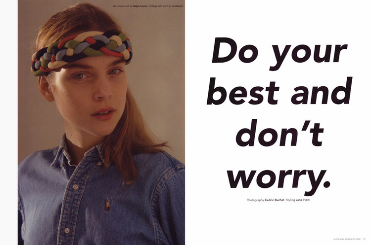i-D Stephen Male Art Director 1983-1993 Consultant Art Director 2005-2008 Photographer Cedric Buchet