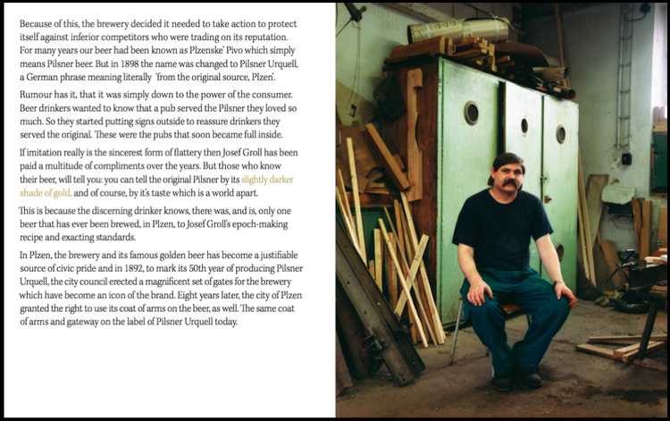 PILSNER URQUELL Art Director Stephen Male 2005 Photographers Adam Broomberg & Oliver Chanarin