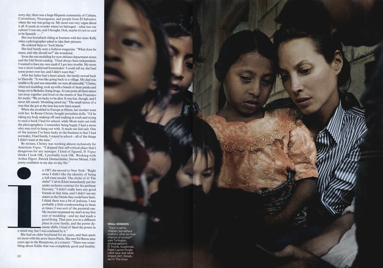 VOGUE Art Director Stephen Male 2008-2009 Photographer Alex Majoli