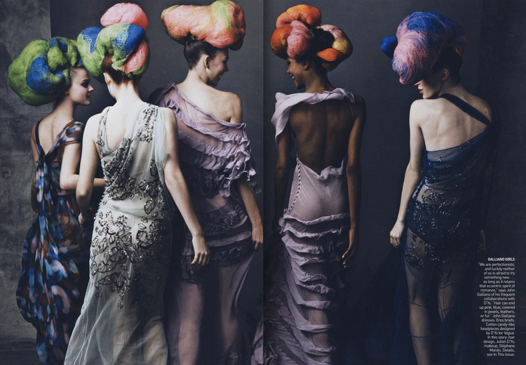 VOGUE Art Director Stephen Male 2008-2009 Photographer Annie Leibovitz