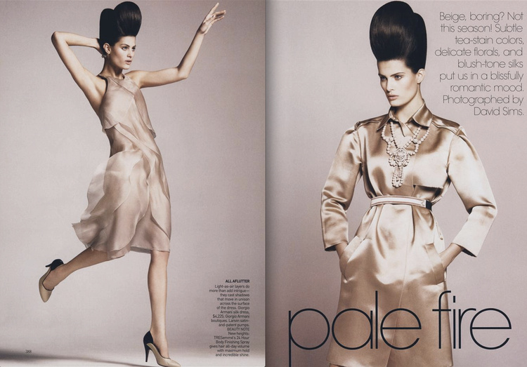 VOGUE Art Director Stephen Male 2008-2009 Photographer David Sims