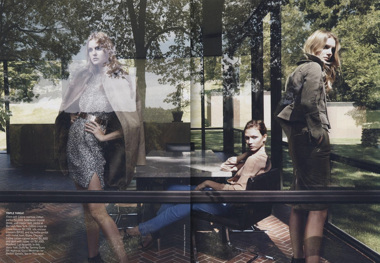 VOGUE Art Director Stephen Male 2008-2009 Photographer Annie Leibovitz