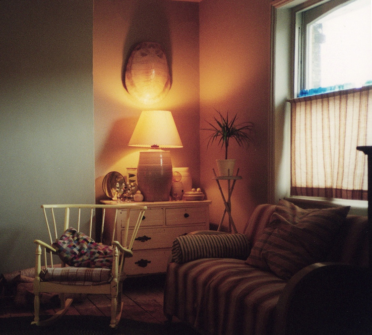 LONDON HOME of Stephen Male and clothing designer Jessica Ogden Interior design Stephen Male 1997