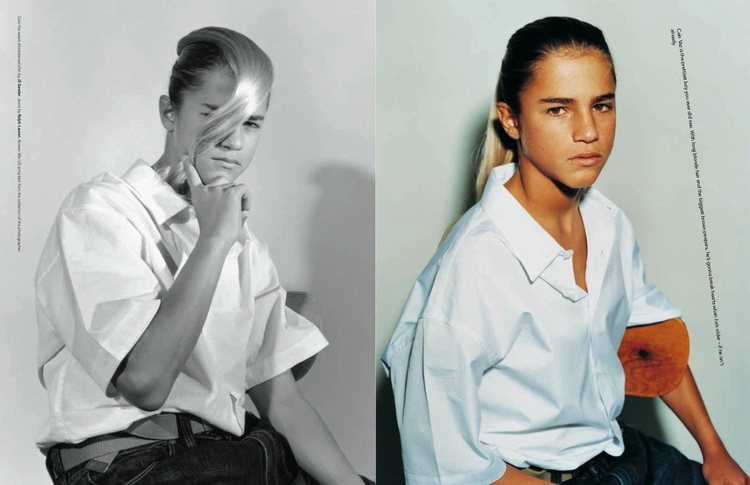 i-D Stephen Male Art Director 1983-1993 Consultant Art Director 2005-2008 Photographer Collier Schorr