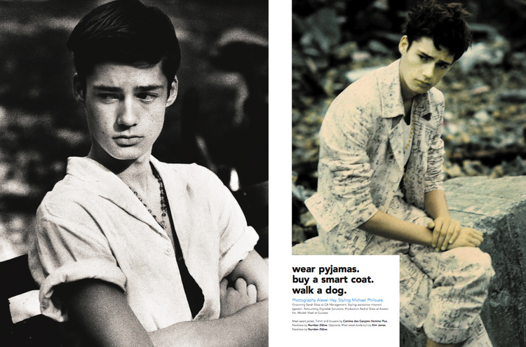 i-D Stephen Male Art Director 1983-1993 Consultant Art Director 2005-2008 Photographer Alexei Hay