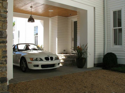 Porte Cochere/Front Door