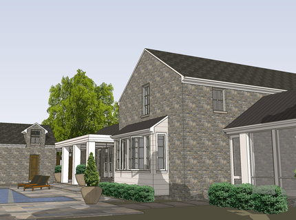 Kitchen/Screened Porch/Pool Areas