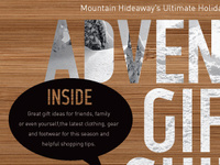 Mountain Hideaway Holiday Gift Guide