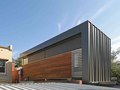 Bold roof form becomes wall | Design team: Gerald Lock, Nicholas Murray - with NMA. Image ©One Construction P/L