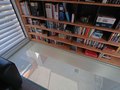 Glass floor in library | Design team: Gerald Lock, Nicholas Murray - with NMA. Image ©One Construction P/L