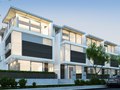 Street perspective (artist's impression). With Nicholas Murray Architects . Image ©Saarchi Developments