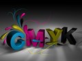 CMYK - personal project created in Cinema 4D and Photoshop